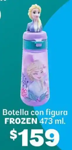 Soriana Híper Frozen botella con figura oferta