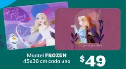 Soriana Híper Frozen mantel oferta