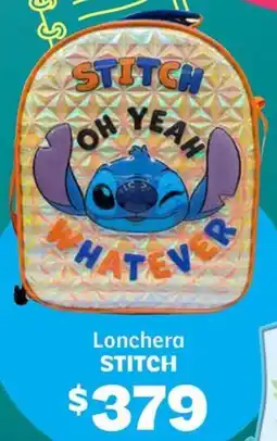 Soriana Híper Stitch lonchera oferta