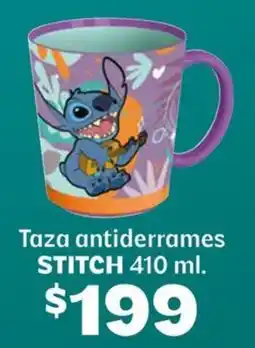 Soriana Híper Stitch taza antiderrames oferta