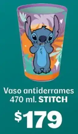 Soriana Híper Stitch vaso antiderrames oferta