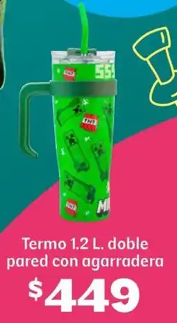Soriana Híper Termo doble pared con agarradera oferta