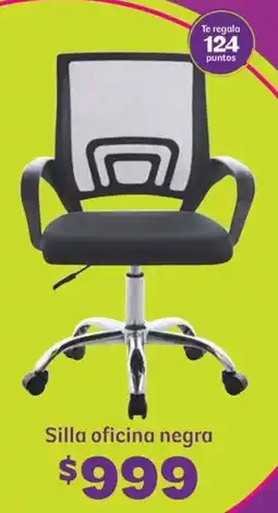 Soriana Híper Silla oficina negra oferta