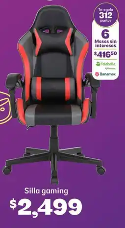 Soriana Híper Silla gaming oferta