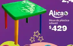 Soriana Híper Alica mesa de plástico infantil oferta