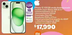 Iphone 15 verde desbloqueado