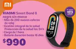 Soriana Híper Xiaomi smart band 8 negro sin marca oferta