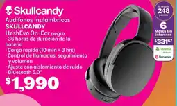 Soriana Híper Skullcandy audífonos inalámbricos oferta