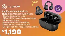 Soriana Híper Jlab flex open in-ear negro audífonos inalámbricos oferta