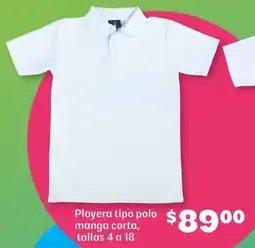 Soriana Híper Playera tipo polo manga corta oferta
