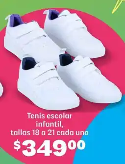 Tenis escolar infantil