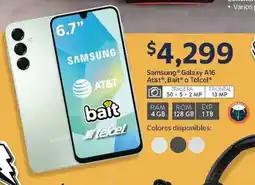 Walmart Samsung galaxy A16 oferta