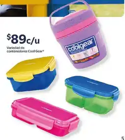 Walmart Cool gear variedad de contenedores oferta