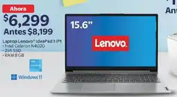 Walmart Lenovo laptop ideapad 15.6" oferta