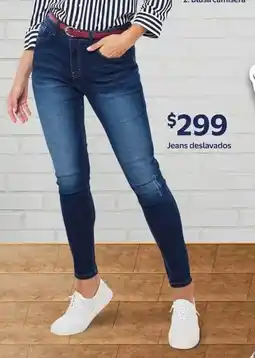Walmart Jeans deslavados oferta