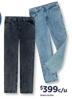 Walmart Jeans rectos oferta