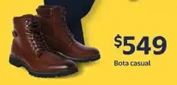 Walmart Bota casual oferta