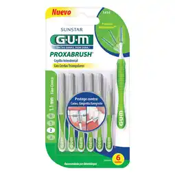 Farmacias YZA GUM PROXABRUSH VIAJERO CONICO 6 PZAS oferta