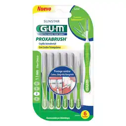 Farmacias YZA GUM PROXABRUSH VIAJERO CONICO 6 PZAS oferta