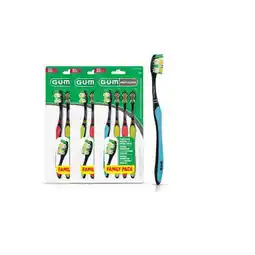 Farmacias YZA Gum Cepillo Dental Multi Clean 4 Pzas oferta