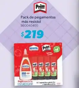 Sam's Club Pritt Pack de pegamentos más resistol oferta