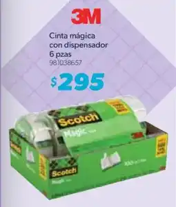 Sam's Club 3M Cinta mágica con dispensador oferta