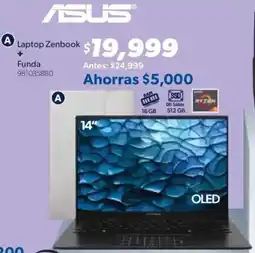 Sam's Club ASUS Laptop Zenbook + Funda oferta