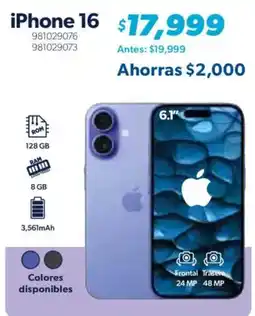 Sam's Club iPhone 16 oferta