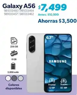 Sam's Club Galaxy A56 oferta