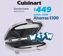 Sam's Club Cuisinart Sandwichera oferta