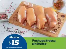 Sam's Club Pechuga fresca sin hueso oferta