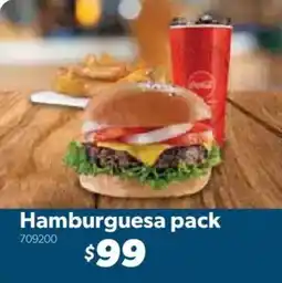 Sam's Club Hamburguesa pack oferta