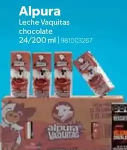Sam's Club Alpura Leche Vaquitas chocolate oferta