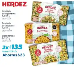 Sam's Club HERDEZ Ensalada o Elote oferta