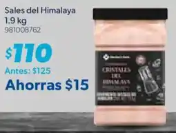 Sam's Club Sales del Himalaya oferta