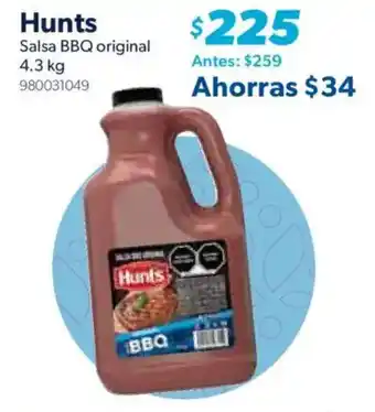 Sam's Club Hunts Salsa BBQ original oferta