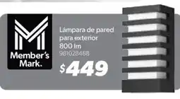 Sam's Club Lámpara de pared para exterior 800 lm oferta