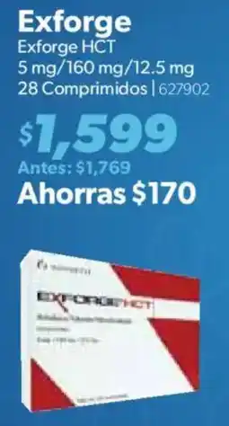 Sam's Club Exforge HCT oferta