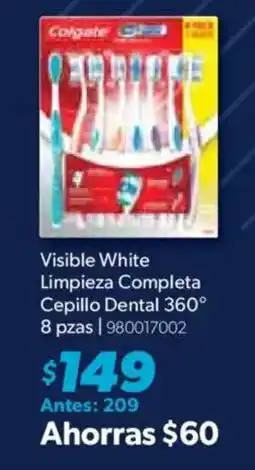 Sam's Club Colgate Visible White Limpieza Completa Cepillo Dental 360° oferta