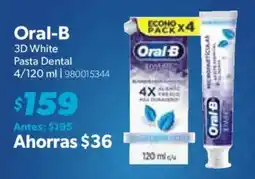 Sam's Club Oral-B 3D White Pasta Dental oferta