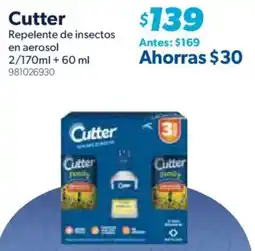 Sam's Club Cutter Repelente de insectos en aerosol oferta