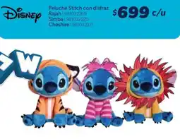 Sam's Club Disney peluche stitch con disfraz oferta
