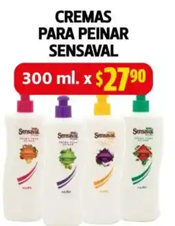 Farmacias Guadalajara Sensaval cremas para peinar oferta