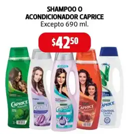 Farmacias Guadalajara Caprice shampoo o acondicionador oferta
