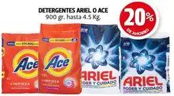 Farmacias Guadalajara Detergentes ariel o ace oferta