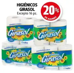 Farmacias Guadalajara Girasol higiénicos oferta