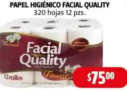 Farmacias Guadalajara Papel higiénico facial quality oferta