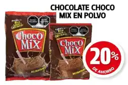 Farmacias Guadalajara Chocolate choco mix en polvo oferta