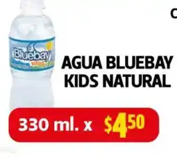 Farmacias Guadalajara Agua bluebay kids natural oferta