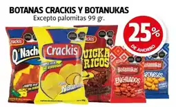 Farmacias Guadalajara Botanas crackis y botanukas oferta